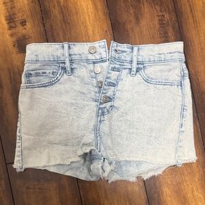 Abercrombie & Fitch Light Wash Jean Shorts